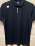 DESCENTE迪桑特TRAINING综训UPF50+防晒男士短袖POLO衫夏季 BK-黑色 M (170/92A) 实拍图