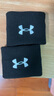 安德玛（Under Armour）护腕运动健身吸擦汗腕巾带羽毛球篮排网球腱鞘炎医手腕扭伤用护具 实拍图