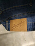 海澜之家（HLA）直筒牛仔裤男25春夏五袋款绣花裤子男春秋季 牛仔蓝过渡色（浅）13 38 180/96A 推荐177~180斤 实拍图