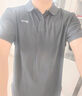 361度运动翻领t恤2025年春夏季新款休闲透气短袖情侣POLO衫 【男款】超级黑 3XL 实拍图