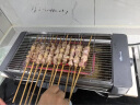 小熊（Bear）烤肉锅电烤盘电烤炉家用电烧烤炉烤串烤肉一体无浓烟全机可拆洗2100W双烤网烤盘Q21E7【国家补贴】 实拍图
