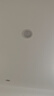 雷士（NVC）LED筒灯客厅卧室过道天花嵌入式窄边全铝孔灯7瓦暖白Ra90【米月】 实拍图