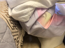 特步（XTEP）儿童童装女童透气速干侧拼花布梭织五分裤 雾纱紫 150 实拍图