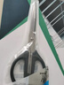 得力(deli)160mm办公生活家用剪刀 小剪子手工剪纸刀 办公用品 蓝色0602 实拍图