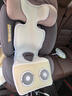 安程夏季汽车儿童安全座椅坐垫子通风透气冰凉席宝宝婴儿手推车载用品 【通风升级款】米白色 实拍图