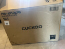 福库（CUCKOO）黑晶钻电饭煲家用2-8个人韩国原装进口大容量高压电饭锅智能语音定时多功能IH高压钻石聚能内胆 AH1080FD 5L 实拍图