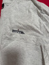 真维斯（Jeanswest）圆领纯棉T恤男简约有型精梳棉舒适透气日常健身跑步宽松五分袖 灰#小木牌 L 实拍图