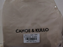 CAHOE KULLO官网包包女包轻奢侈2025新款单肩包女士斜挎包品牌小手提包马鞍包 焦糖杏咖-小众ck女包生日礼物送闺蜜 夏季实用走心高级感送妈妈 实拍图
