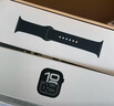 Apple/苹果 Watch Series 10 智能手表GPS款42毫米亮黑色铝金属表壳浓墨色回环式运动表带MX1Q3CH/B 实拍图