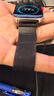 臣颂（CHENSONG）适用华为智能手表watch fit3/fit4/4Pro表带金属磁吸表带 一体米兰尼斯运动腕带 黑 实拍图
