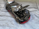 黑曼巴奔驰GTR1:18 黑武士小汽车模型小孩儿童玩具合金车模收藏摆件礼物 实拍图