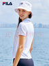 FILA 斐乐官方领航POLO短袖T恤女2026夏凉感透气商务休闲针织POLO衫 实拍图