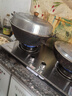 好太太亿美燃气灶双灶煤气灶家用鸳鸯灶台式嵌入式猛火炉具炉盘 纯铜火盖五环+防风聚能+不锈钢 管道天然气5.2KW 实拍图