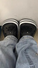 卡骆驰crocs洞洞鞋贝雅卡骆班轻便耐磨一脚蹬休闲鞋|205089 黑色/白色-066 37 /38(230mm) 实拍图