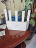 Tenda腾达路由器【满血WiFi6+】升级立式AX3000千兆穿墙王:信号增强无线家用Mesh放大器国家补贴云霄白 实拍图