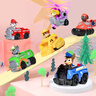 汪汪队立大功（PAW PATROL）巡逻队生日礼物男孩女孩儿童玩具车救援赛车-警车+阿奇 实拍图