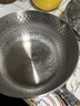 kimscook雪平锅无涂层家用小奶锅五层钢辅食泡面锅316L不锈钢20cm+304蒸笼 实拍图