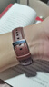 卡伦顿 适用华为gt5表带 华为手表watch4 Pro表带真皮 WATCH3 GT5 GT4 GT3 GT2 荣耀gs4 i3男女腕带 【摩卡棕】真进口牛皮 带检测报告 22mm接口通用 实拍图