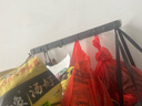 百字挂钩太空铝排钩免打孔衣帽钩门后钥匙钩子玄关卫生间厨房粘钩8钩 实拍图