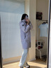 波司登2025新款羽绒服女款中长款90绒商场同款运动休闲外套B250246064DS 浅瓷紫|6338 S 160/84A 实拍图
