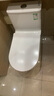 九牧（JOMOO） 11322-2-2/31KA-1抗菌一级水效大冲力马桶虹吸式加坐便器305坑距 实拍图