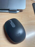 罗技（Logitech）M196 无线蓝牙鼠标 办公鼠标 笔记本商务办公家用 小巧便携 对称手型 石墨灰 实拍图