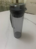 特百惠（Tupperware）晶彩MAX塑料杯600ml 男女士学生夏季运动水杯子户外大容量 高级灰 实拍图