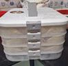 佳帮手多功能饺子盒收纳盒冰箱保鲜食品级冷冻水饺馄饨盒带盖托盘3层1盖 实拍图