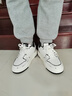 森馬（senma）男鞋2025秋冬新款青少年运动休闲国潮鞋子男士轻便小白鞋百搭板鞋 108白黑 39 实拍图