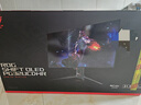 华硕ROG 超神X OLED 31.5英寸4K显示器240Hz显示器电竞G-sync兼容 0.03ms响应 Type-C HDR400 DP2.1 实拍图