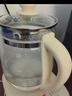 九阳（Joyoung）0胶水养生壶 1.5L煮茶器 玻璃花茶壶 316不锈钢烧水壶电热水壶 WY301 实拍图