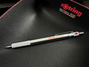 红环（rotring）【高颜值礼物】自动铅笔0.5mm 铅芯不易断德国高颜值专业绘图工具-600系列银色单支装 实拍图