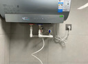 美的（Midea）TECH亲肤活水玲珑超薄60升双胆扁桶电热水器3300W水电分离一级能效UDpro国家补贴以旧换新 实拍图