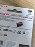 闪迪（SanDisk）256GB TF（MicroSD）内存卡 A2 4K V30 U3 C10 至尊超极速移动存储卡 读速200MB/s 写速140MB/s 实拍图