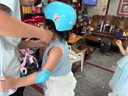 迪士尼轮滑鞋儿童溜冰鞋男童女童套装初学可调直排旱冰鞋八轮全闪大码 实拍图