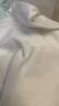 罗蒙（ROMON）夏季莫代尔冰丝薄款白色短袖百搭男士透气T恤半袖打底衣服体恤衫 白色 XL 体重140-154斤 实拍图