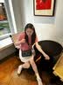 CHARLES&KEITH复古仿油蜡皮单肩斜挎腋下包生日礼物送女友CK2-20782621 Noir黑色 S 实拍图