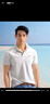 Levi's李维斯冰酷系列25新款男士针织凉感短袖Polo衫【尺码偏小】 白色 004KC-0001 M 实拍图