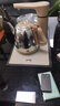 一号茶【首单立减】茶具茶桌防烫烧水壶全自动上水泡茶壶茶几嵌入式抽水壶家用烧水套装一体整套 1L 金色-不锈钢全自动-20*37cm 实拍图