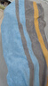 金号（KING SHORE）纯棉浴巾A类加大加厚家用柔软吸水单条装 蓝色180*80cm 600g/条 实拍图