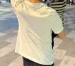 Navigare意大利小帆船【凉感】男士短袖圆领T恤夏季休闲简约基础体恤衫男 冰川白 【简标款】 S 实拍图