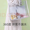 富光清然玻璃杯 高硼硅玻璃水杯子 女生便携牛奶咖啡高颜值茶杯330ml 实拍图