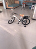 【京东物流】儿童自行车2-11岁男女孩脚踏车宝宝自行车带辅助轮 清新蓝+后座+闪光辅轮 16寸（发货已安装好85%) 实拍图