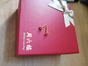 周六福小金花足金999黄金耳钉女生日礼物计价AC090379  一对 约0.64g 实拍图