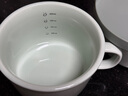 北鼎（Buydeem）陶瓷饭盒猪猪盒便携便当盒保鲜盒带饭餐盒微波炉可用蒸锅烤箱适用 12cm浅杉绿 圆猪猪盒 实拍图