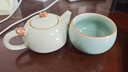 琦轩源黄汝窑茶具单品家用高档功夫茶壶办公室轻奢会客泡茶壶用具 实拍图