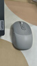 联想（Lenovo）小新M2双模无线蓝牙鼠标 可充电长续航 轻音便携 类肤手感 舒适办公鼠标 电脑笔记本平板鼠标 灰 实拍图