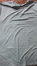 真维斯（Jeanswest）冰丝短袖T恤男夏季纯色体恤衫宽松大码运动健身半袖男士速干上衣 实拍图