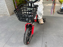 永久（FOREVER）儿童自行车可折叠男女孩2-3-4-6-10岁脚踏车中小童宝宝童车 雪地白 【前后双避震+一体轮】 12寸(建议身高90-110cm) 实拍图