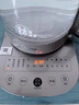 美的（Midea）纯钛底盘全自动养生壶 钢化玻璃面板花茶壶烧水壶12h恒温煮茶壶 煮茶器电热水壶1.5L YS15J11-Ti 实拍图